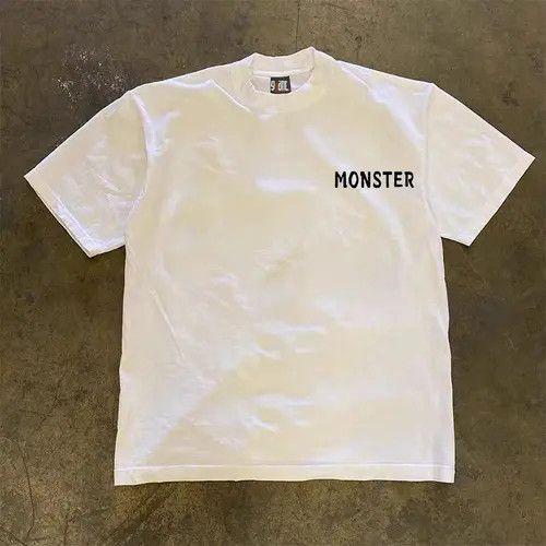 Vintage Kasuga x Miura White street retro fun monster print t-shirt Size US M / EU 48-50 / 2 - 4 Thumbnail