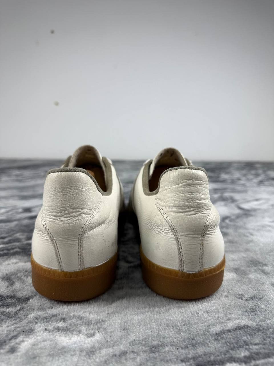 Vintage GAT BW Sport Army Trainer Bundeswehr Shoes Leather Sneakers Size US 9.5 / EU 42-43 - 4 Thumbnail