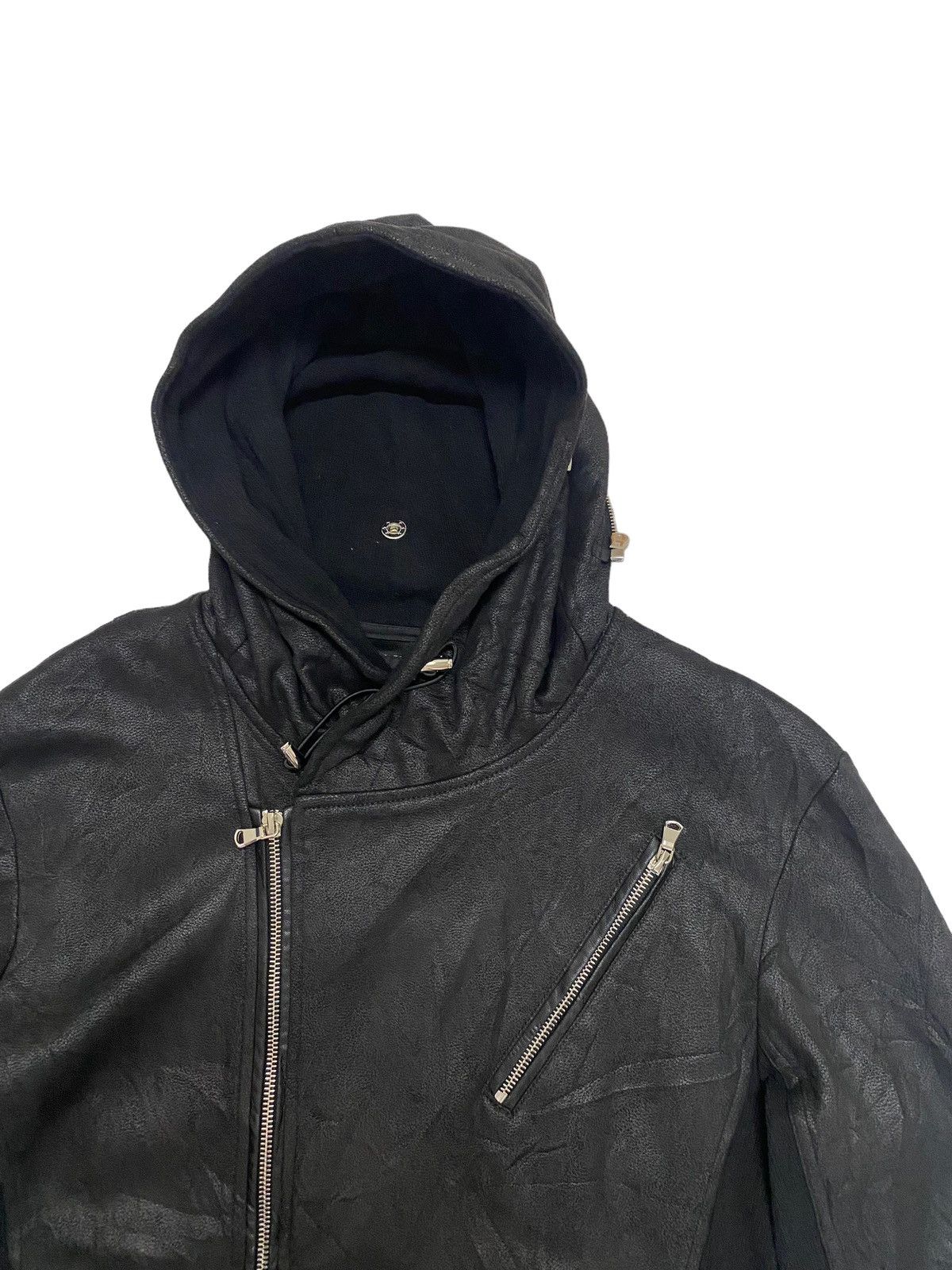 BUFFALO BOBS Johnny Wolf Gentleman Asymmetric Hoodie Jacket Size US S / EU 44-46 / 1 - 4 Thumbnail