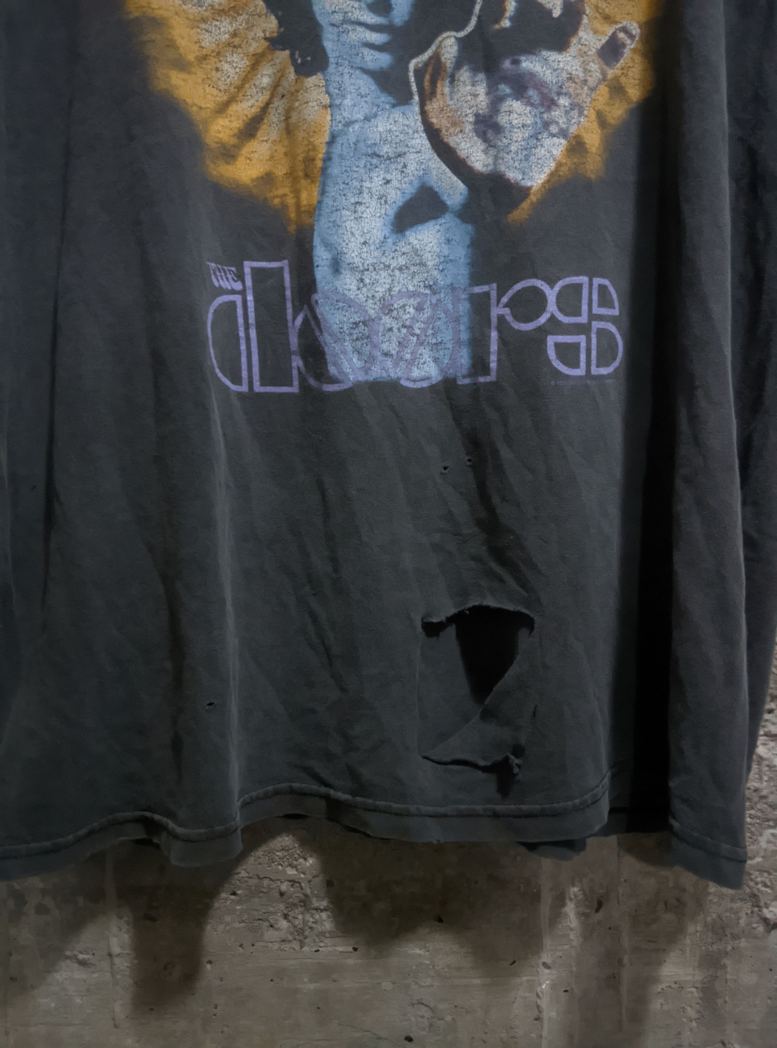 Band Tees Vintage 1998 the Doors distressed sun faded erd t shirt Size US L / EU 52-54 / 3 - 4 Thumbnail