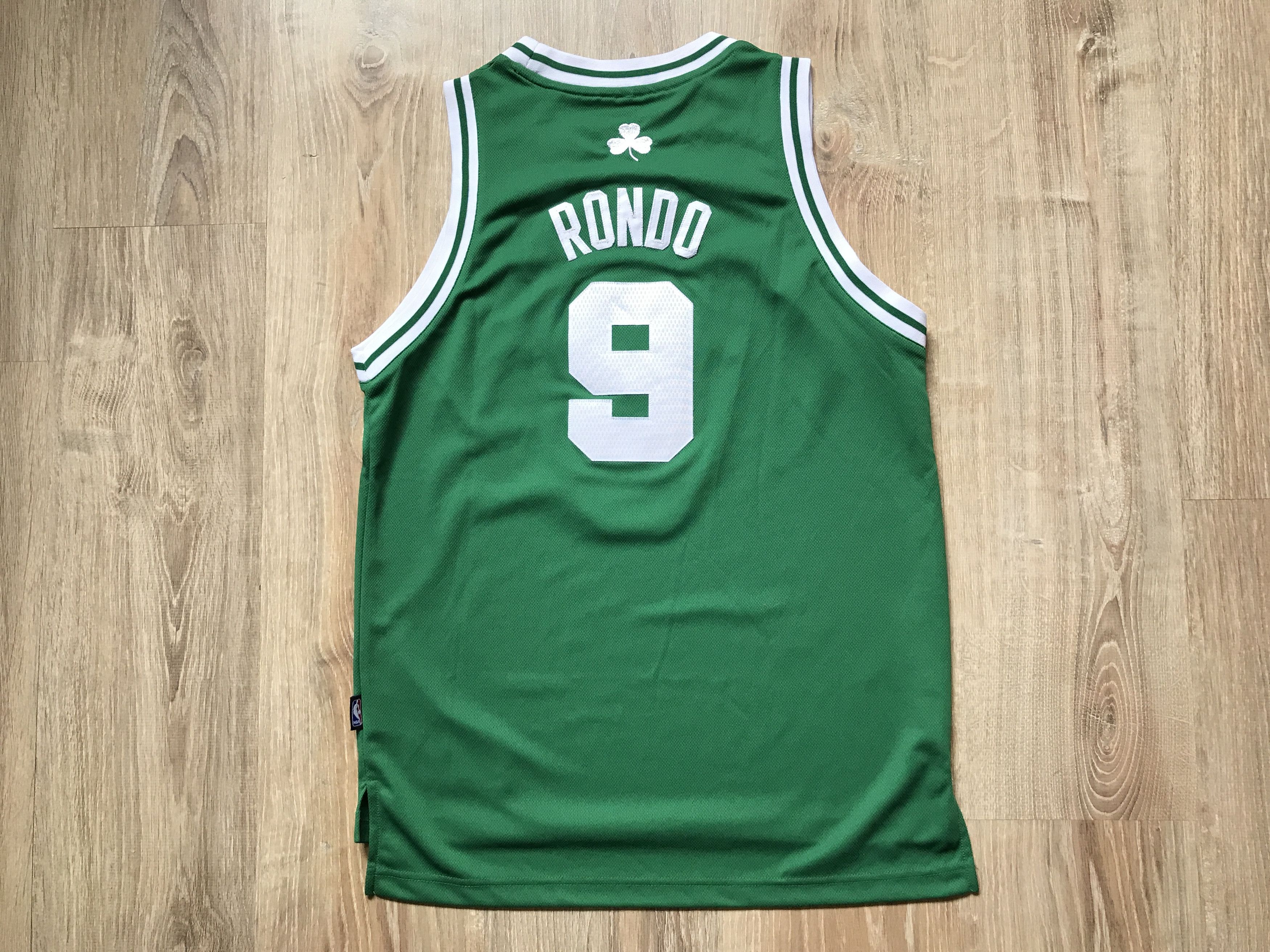Adidas × NBA × Vintage Adidas Vintage Boston Celtics Rajon Rondon #9 Jersey Size US L / EU 52-54 / 3 - 3 Thumbnail