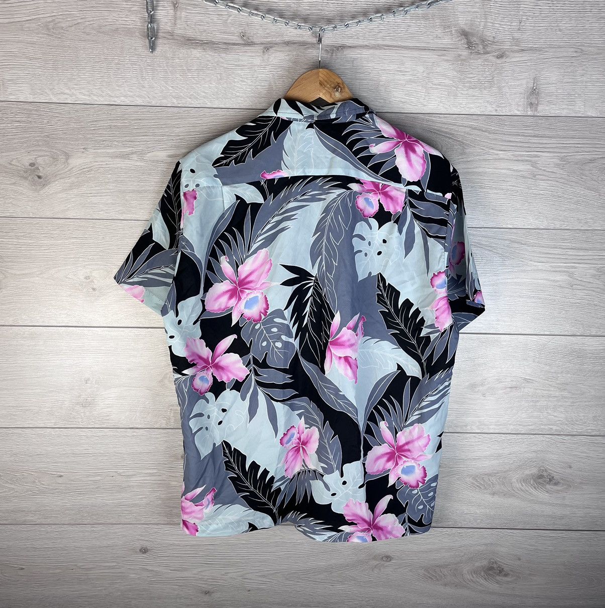 Vintage Vintage men’s Button-down shirt crazy shirt Hawaii made USA Size US L / EU 52-54 / 3 - 12 Thumbnail