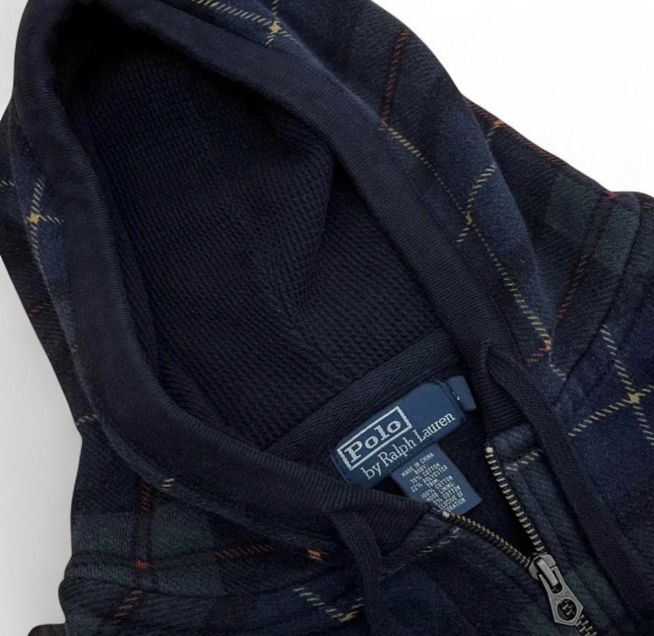 Polo Ralph Lauren Polo Ralph Lauren Plaid Mercer zip up hoodie Size US L / EU 52-54 / 3 - 5 Thumbnail