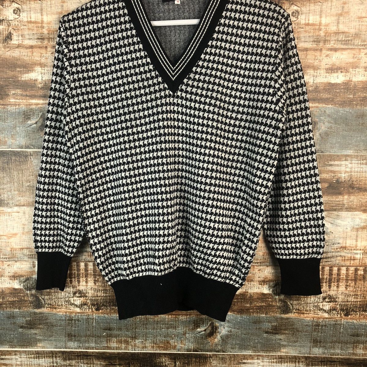 Homespun Knitwear × Japanese Brand Mens Wear vintage Black Knitwear #A2274 Size US S / EU 44-46 / 1 - 3 Thumbnail