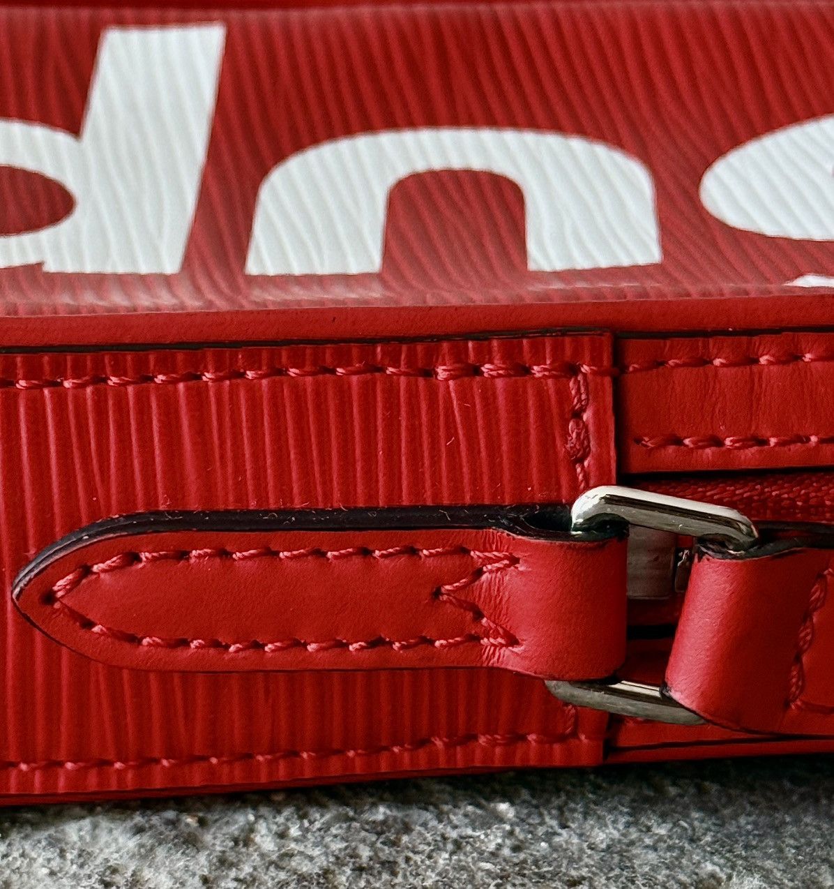 Louis Vuitton × Supreme Louis Vuitton - Supreme - FW2017 - Danube PPM - Sling Bag Size ONE SIZE - 12 Thumbnail