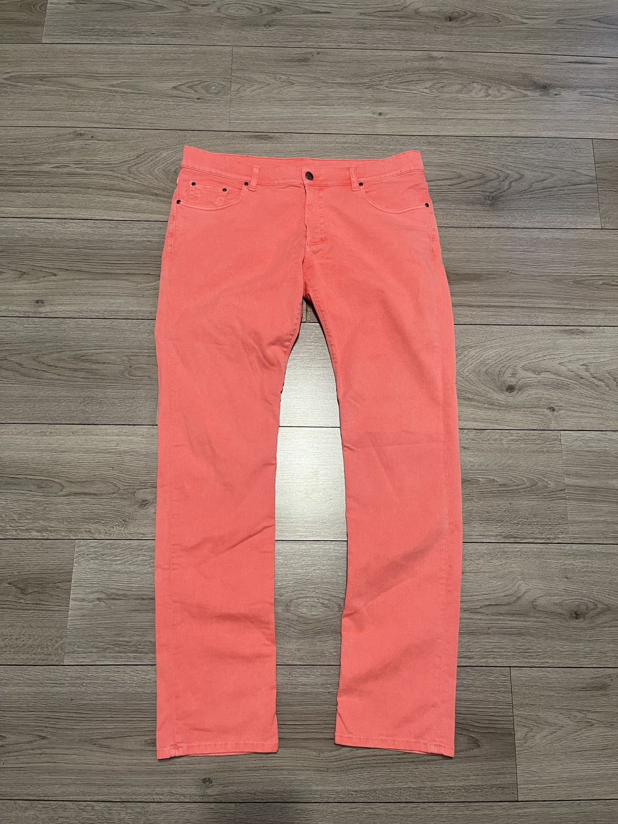 Versace Versace Collection Red Pants Size US 36 / EU 52 - 1 Thumbnail