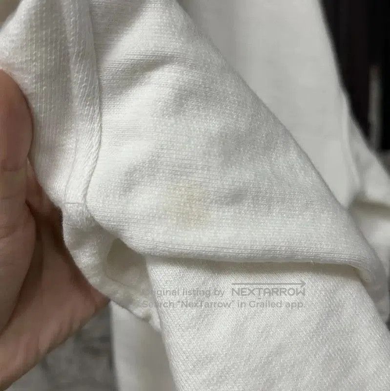 Chanel Chanel Cropped White Long Sleeve Sweatshirt . Size S / US 4 / IT 40 - 6 Thumbnail