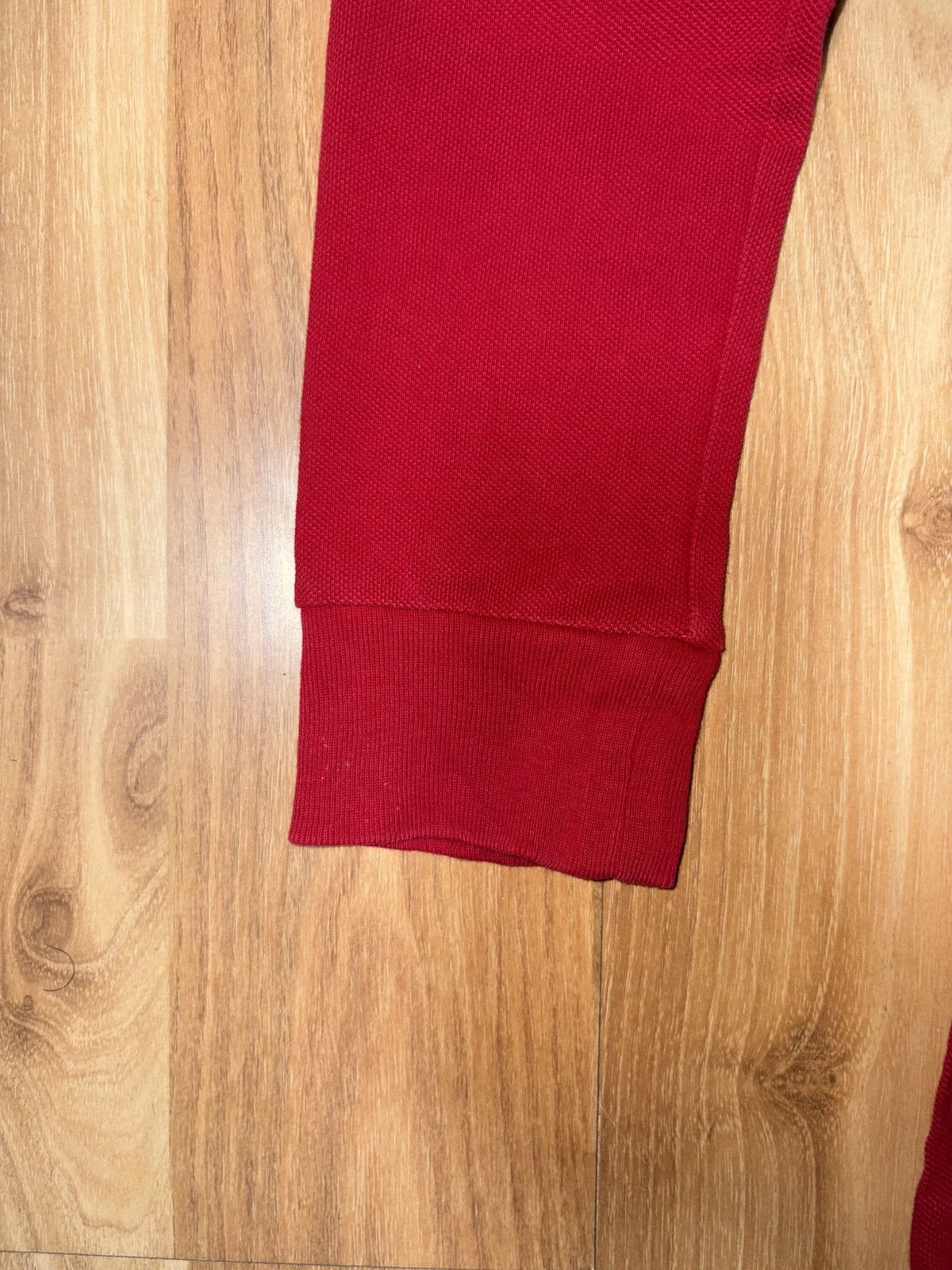 Polo Ralph Lauren Polo RL Red Long Sleeve Polo USA Flag Patch kids M (10-12) Size US XXS / EU 40 - 4 Thumbnail