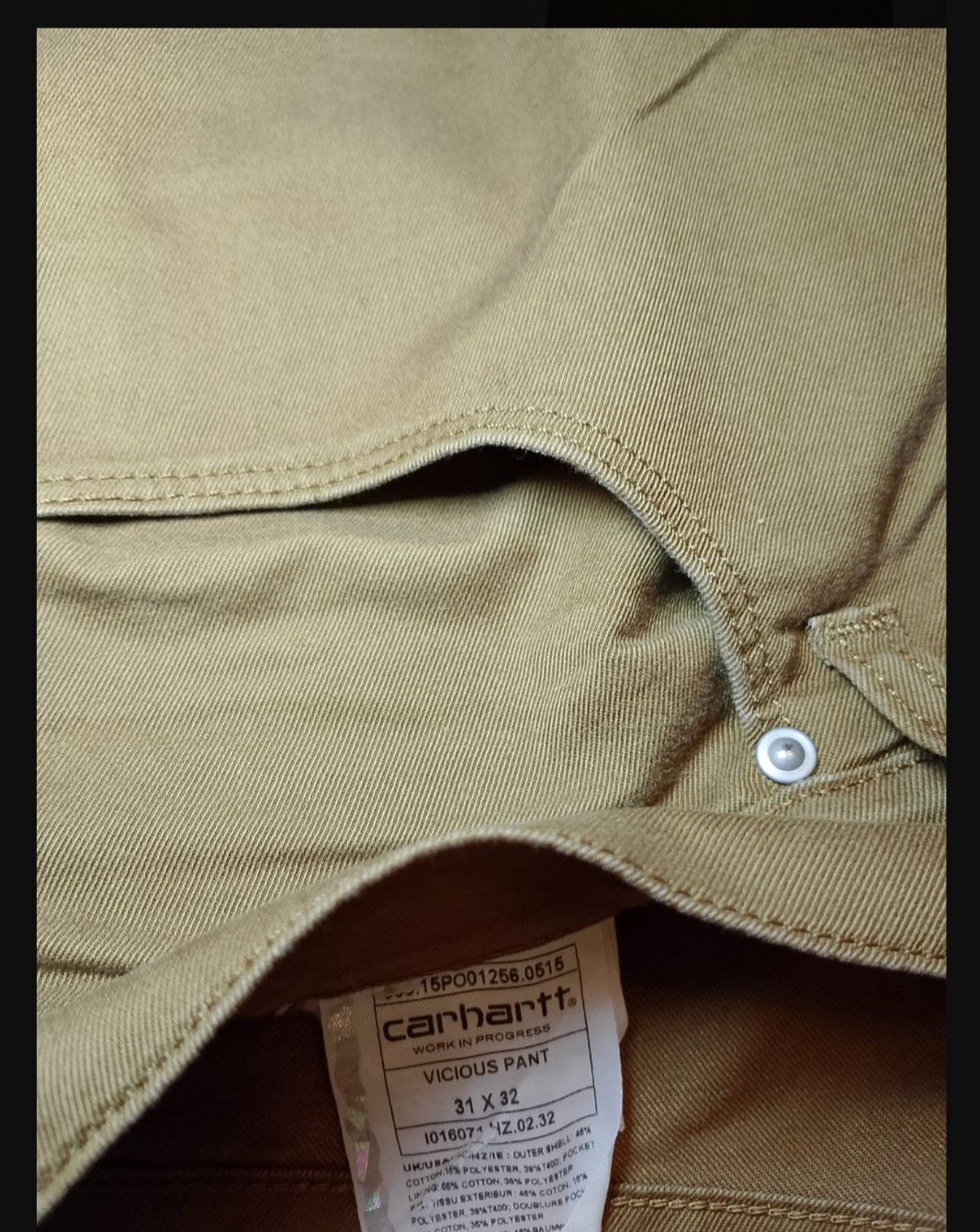 Carhartt Wip Pantaloni Carhartt - Modello Vicious Pant Size US 31 - 3 Thumbnail