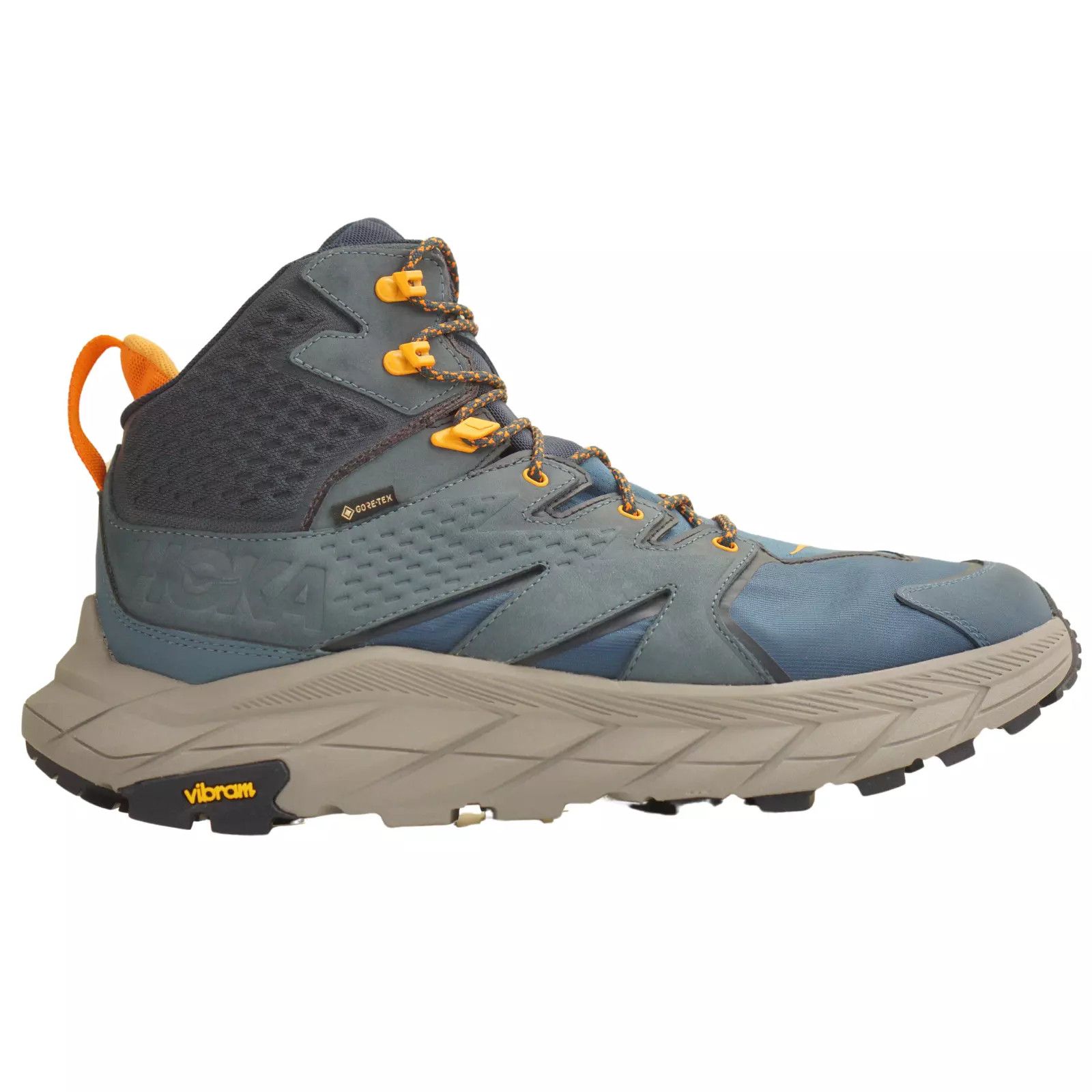 Men Hoka One Anacapa Blue Vibram Gore-Tex US12