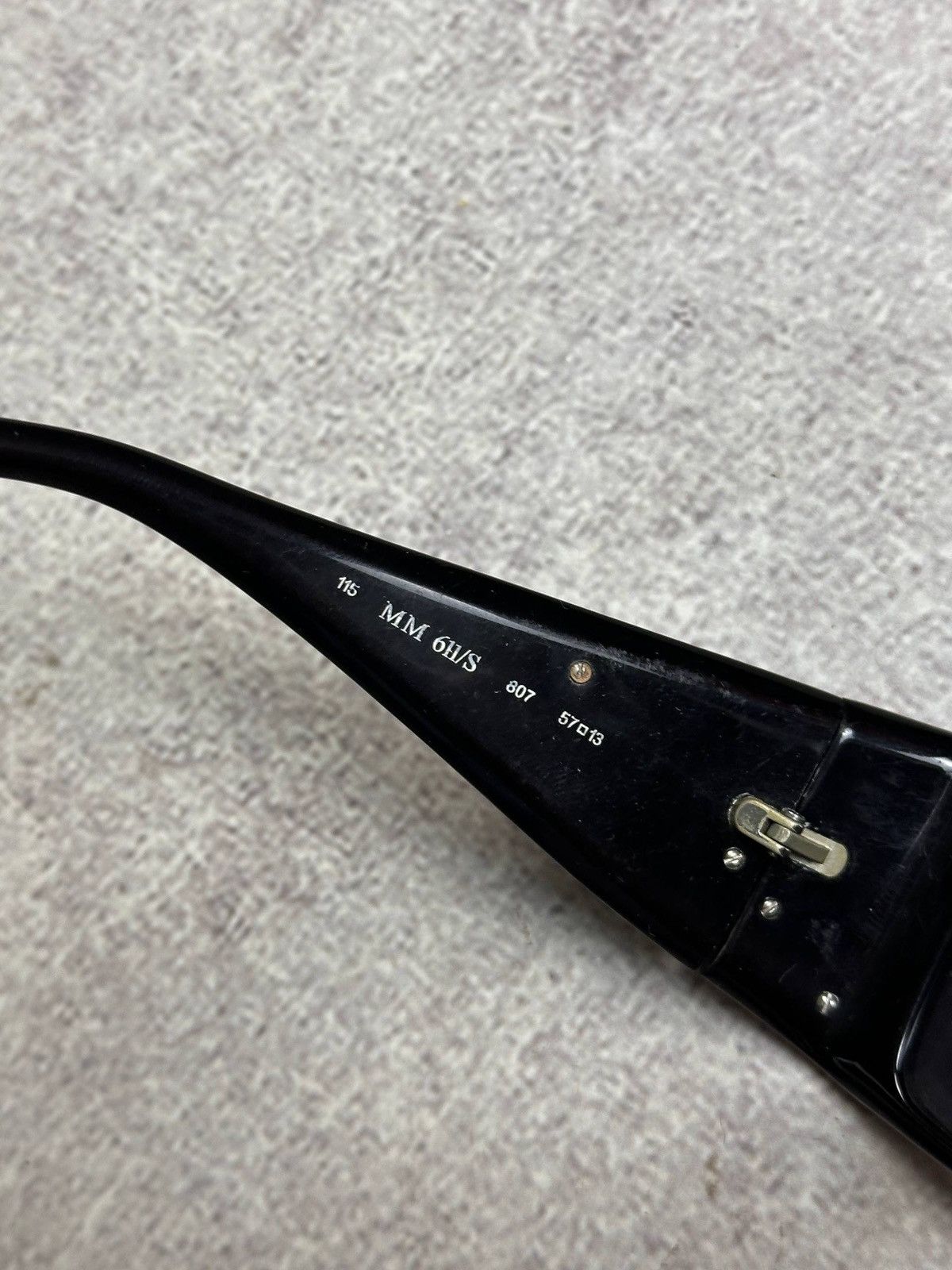 Vintage Max Mara Black Vintage Sunglasses Size ONE SIZE - 4 Thumbnail