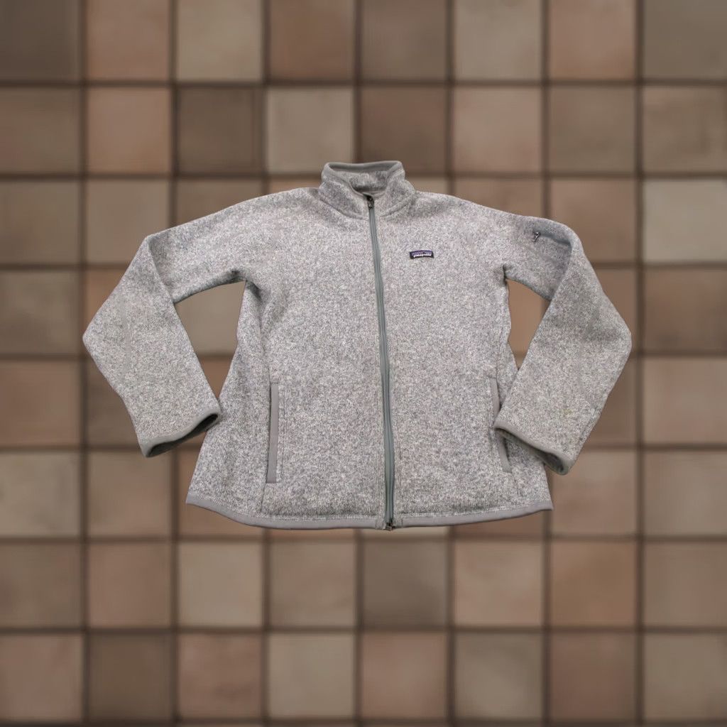 Patagonia Patagonia Jacket Womens S Gray Better Sweater Fleece Windbreaker Zip Full Zip Lightweight Thermal Wind-Resistant Pockets Outdoor 90s Size S / US 4 / IT 40 - 1 Thumbnail