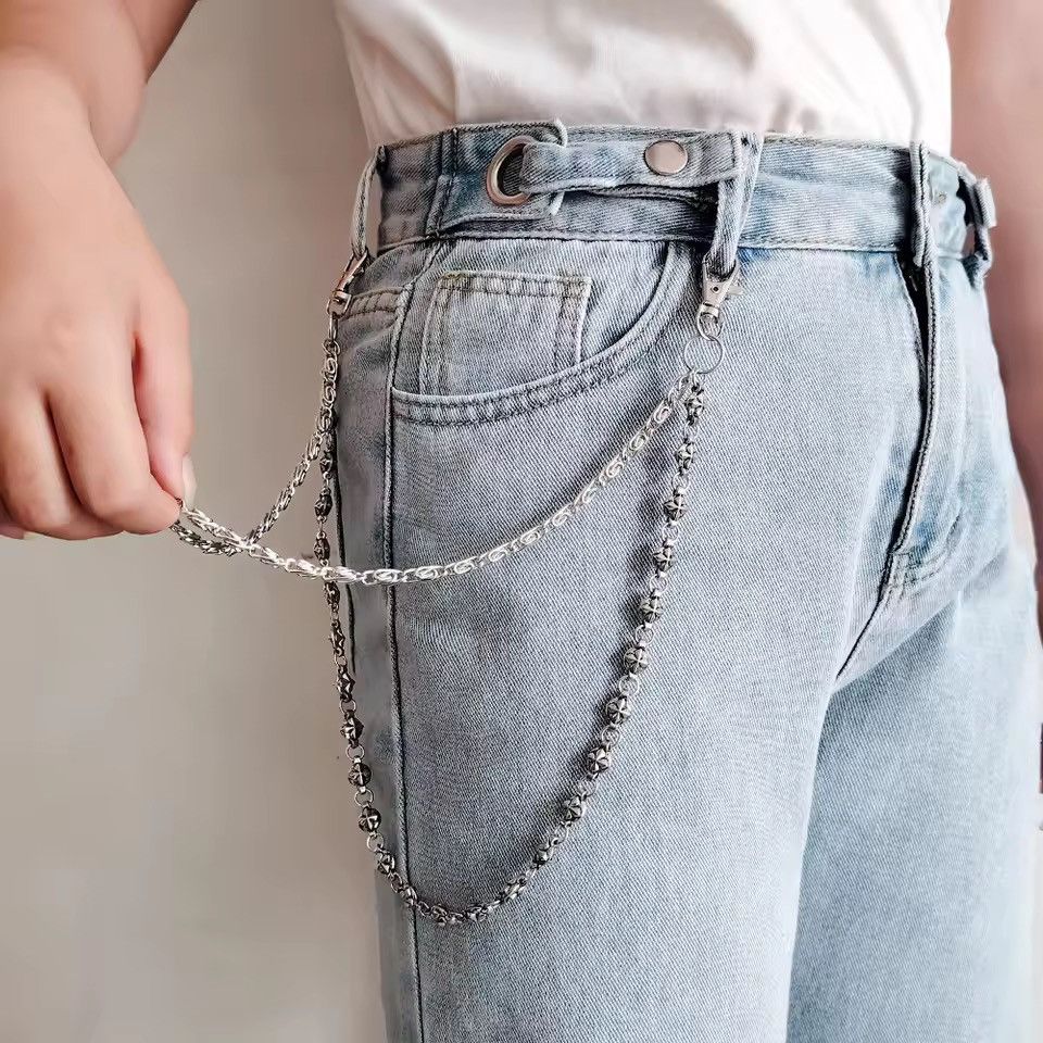 Japanese Brand Double Layer Cros Wallet Chain Size ONE SIZE - 2 Thumbnail