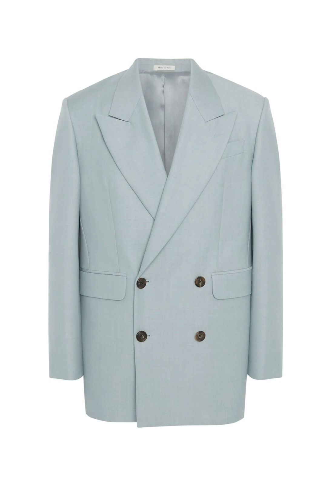 Alexander McQueen Alexander Mcqueen mohair and wool double breasted blazer 48 Size 48L - 1 Thumbnail