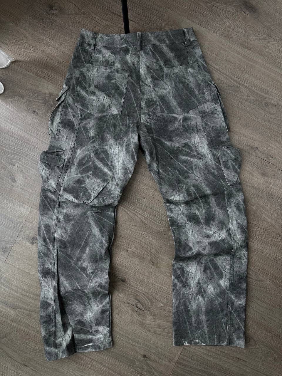 Japanese Brand Vintage Japanese Gray Pocket Cargo Avant Garde Pants Size US 30 / EU 46 - 8 Thumbnail