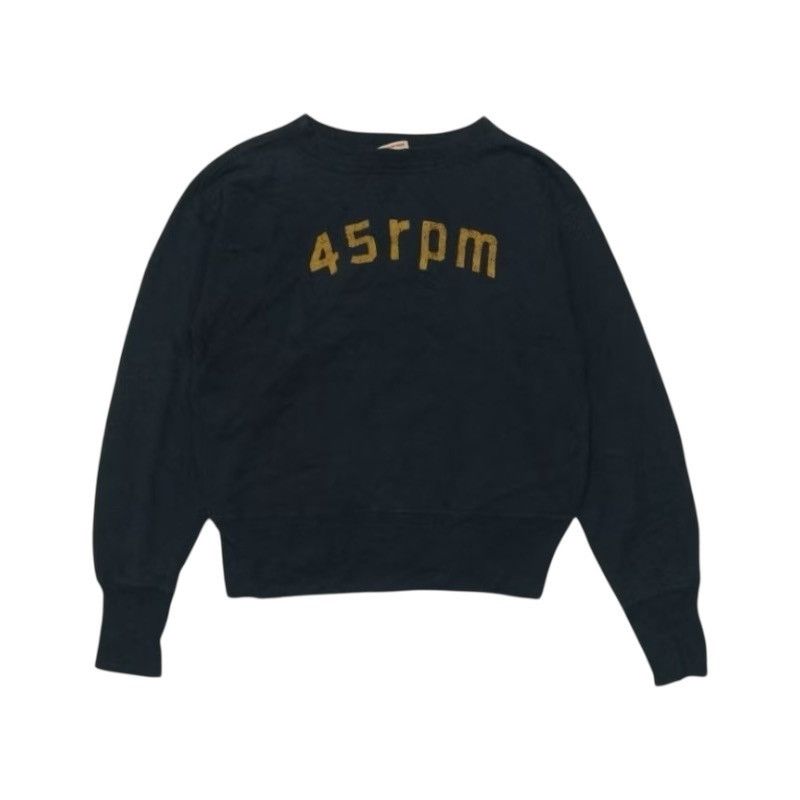 45rpm × Japanese Brand × Vintage 45RPM Sweater Size US S / EU 44-46 / 1 - 1 Thumbnail