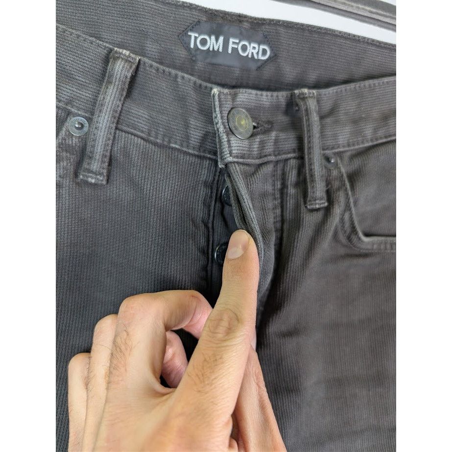 Tom Ford o1rshd1 Denim Slim Jeans in Nero Size US 30 / EU 46 - 8 Thumbnail