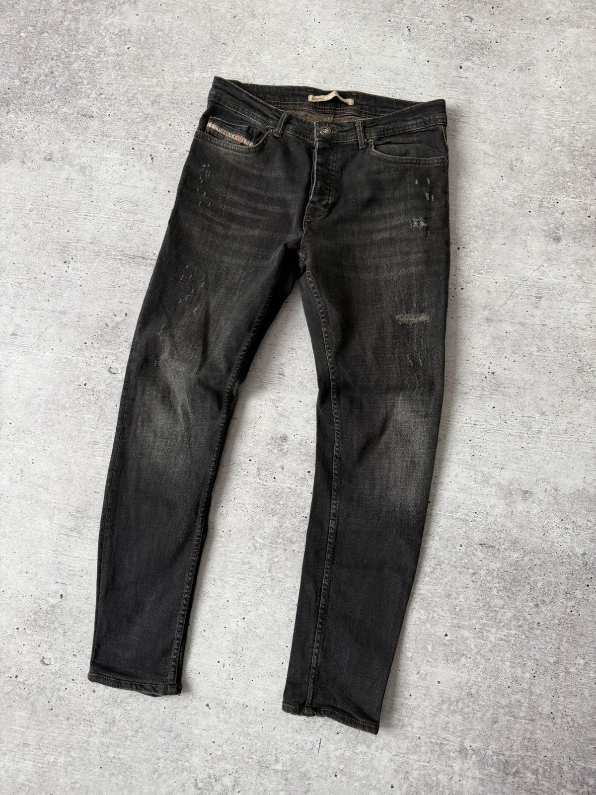 Diesel Diesel B.N.A. S/S 2022 Release Distressed Slim-Fit Jeans Size US 30 / EU 46 - 2 Thumbnail