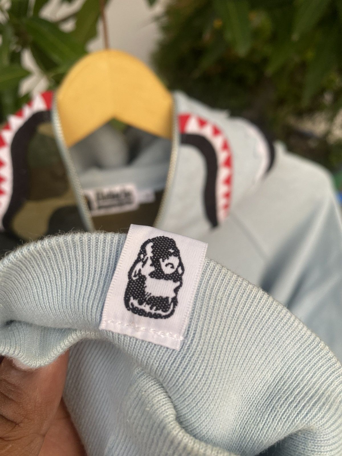 Bape 1st Camo Shark Half Zip Hoodie Size US XL / EU 56 / 4 - 11 Thumbnail