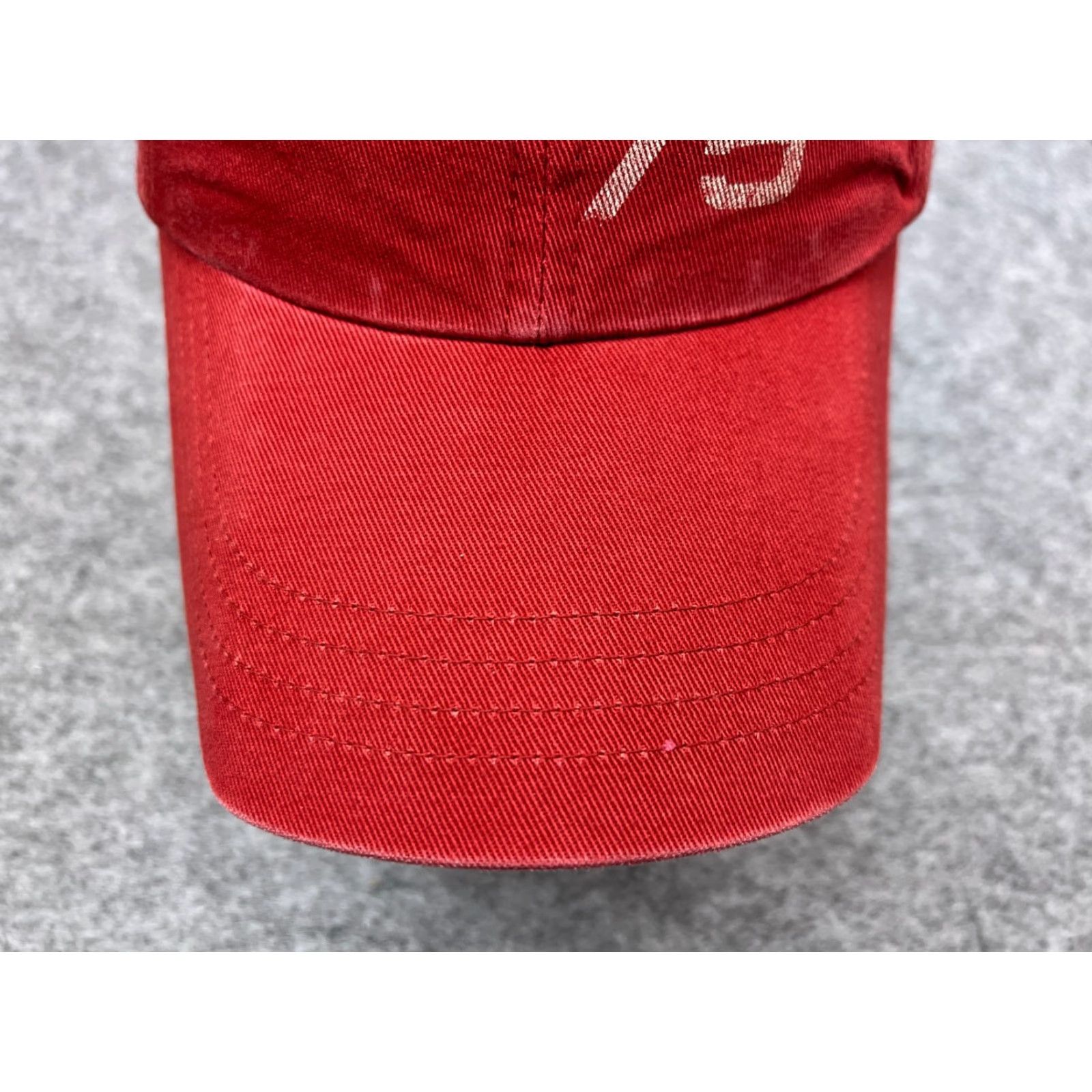 Vintage VINTAGE Brigham Young University Hat Cap Strap Back Adult One Size Red 100% Cotton Baseball Cap Mens Size ONE SIZE - 3 Thumbnail