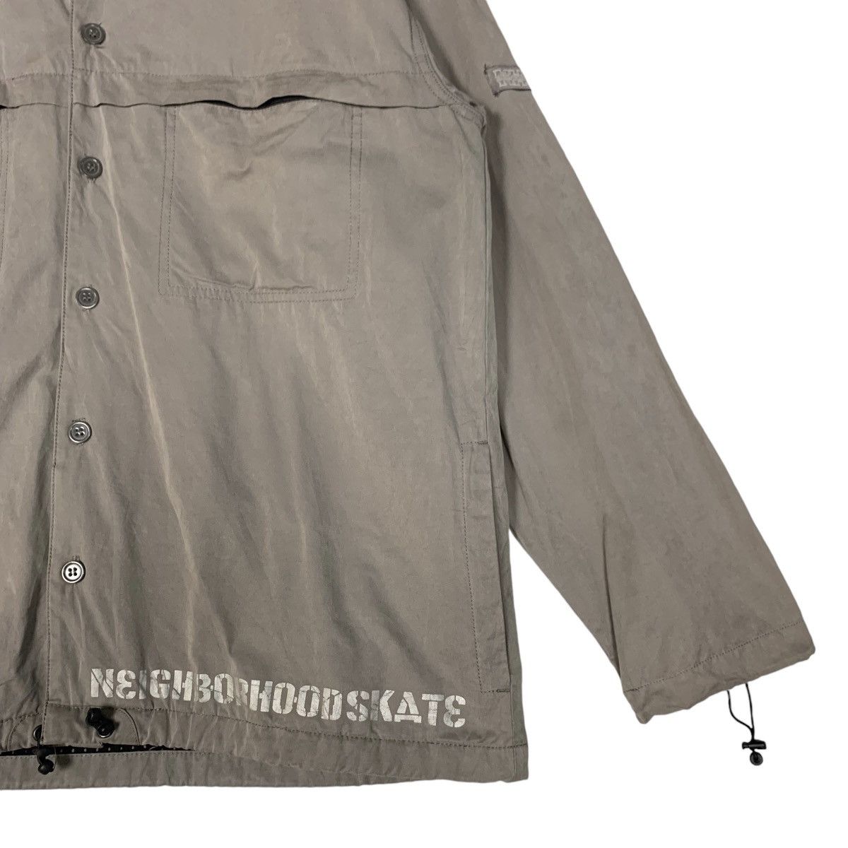 Neighborhood Neighborhood Skate Waterproof Button Up Jacket Size M Size US M / EU 48-50 / 2 - 6 Thumbnail