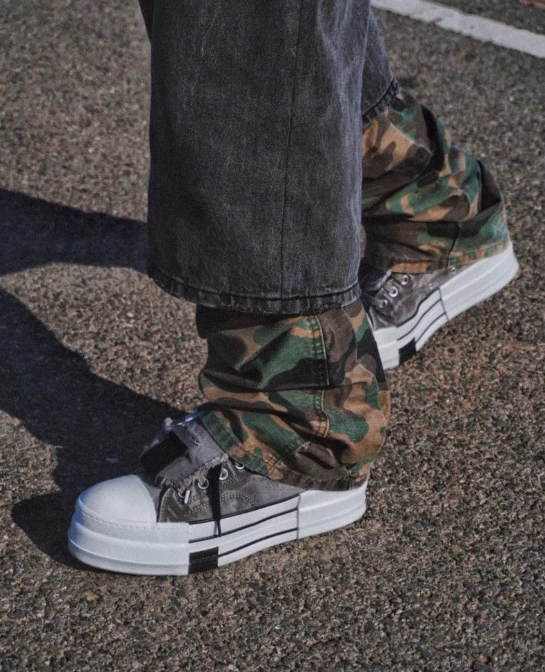 Rick Owens Rick Owens Converse Chuck 70 High Top Sneakers-dmc Size US 10 / EU 43 - 1 Thumbnail