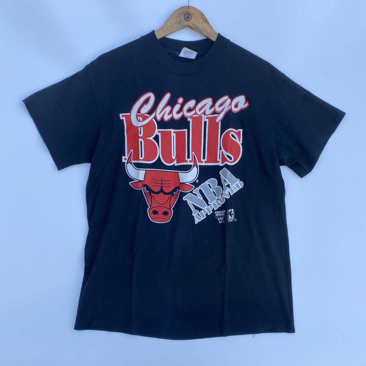 NBA Vintage 90s Chicago Bulls NBA Chicago Bulls Print Logo Size US L / EU 52-54 / 3 - 2 Thumbnail