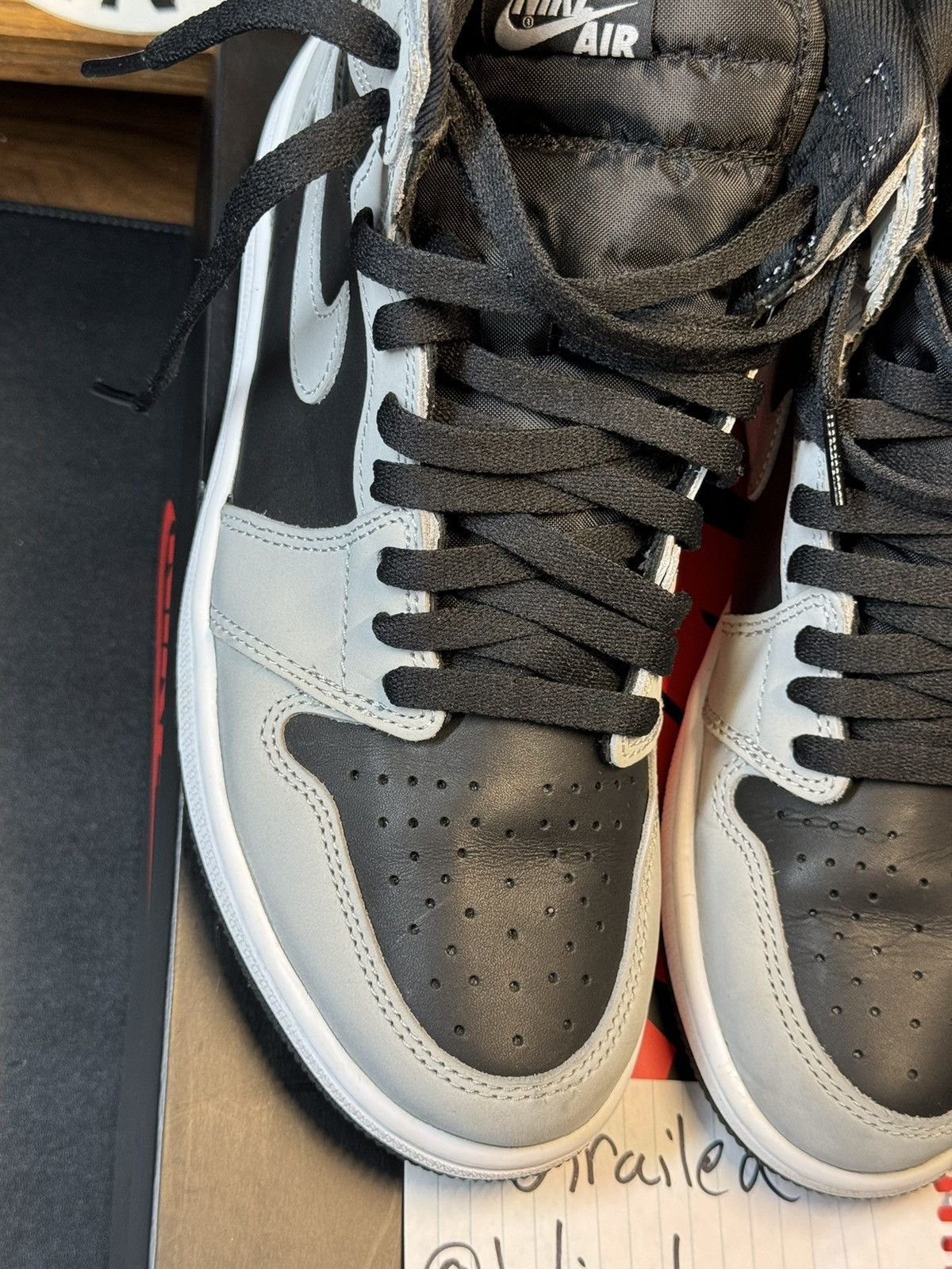 Jordan Brand × Nike Jordan 1 High - Shadow 2.0 - 8.5M — Almost New Condition Size US 8.5 / EU 41-42 - 2 Thumbnail