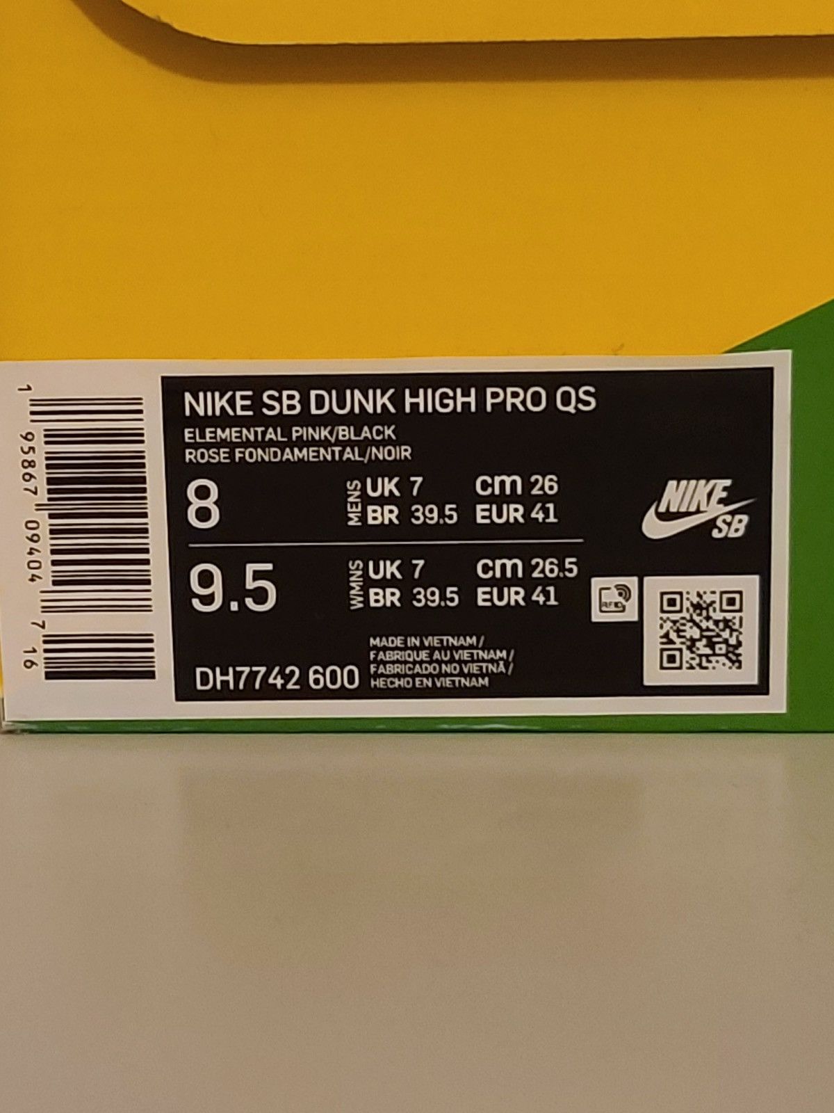 Nike Nike SB Dunk High KCDC US8 Size US 8 / EU 41 - 7 Thumbnail