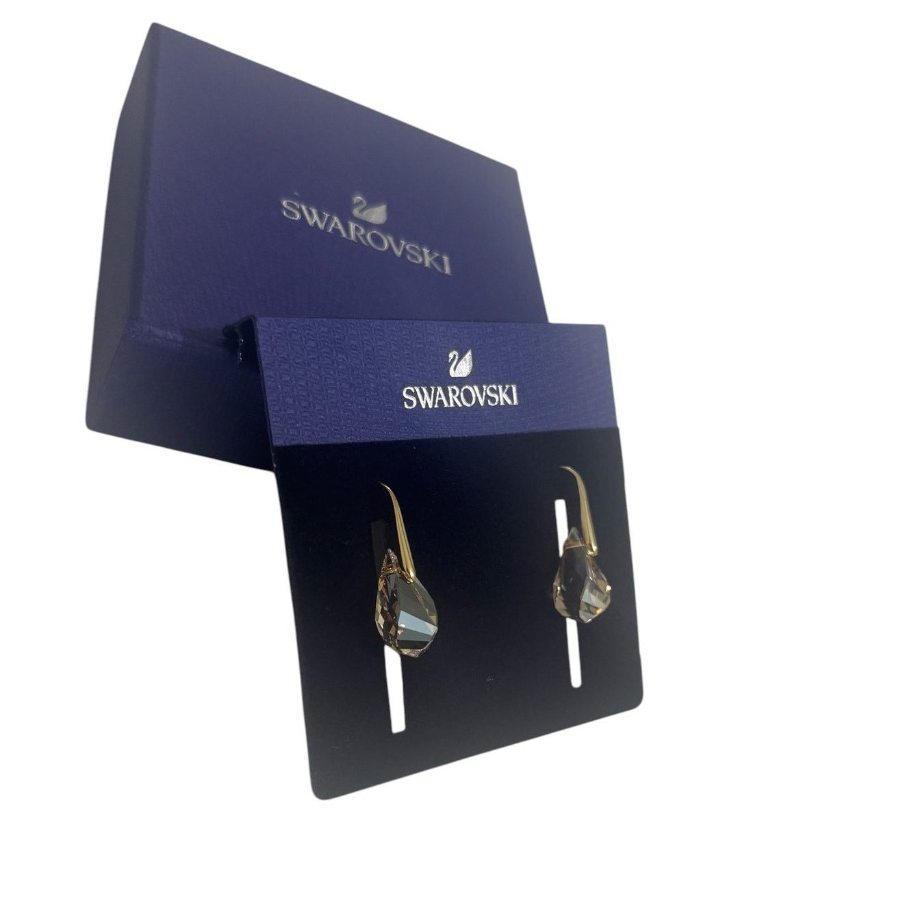 Swarovski Swarovski Energic drop earrings Brown, Gold-tone plated Size ONE SIZE - 5 Thumbnail