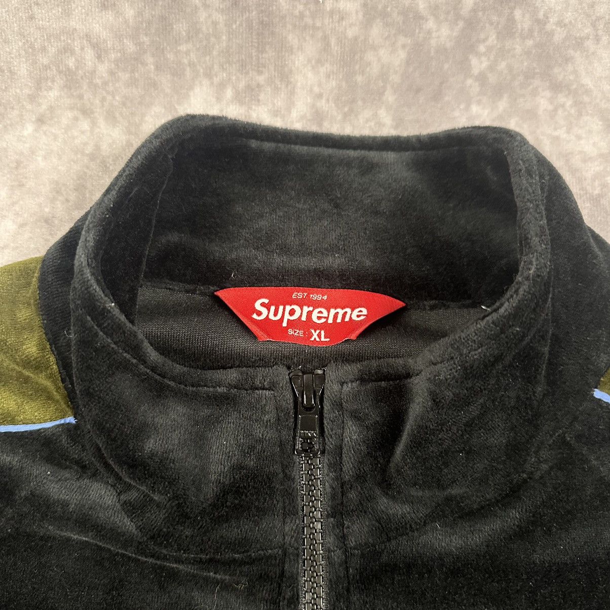 Supreme Supreme Velour Track Jacket Size US XL / EU 56 / 4 - 4 Thumbnail