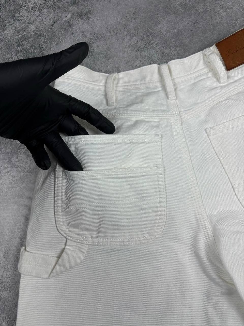 Japanese Brand Ralph Lauren Purple Label White Jeans Size 25 Made in Italy Size 25" / US 0 / IT 36 - 8 Thumbnail