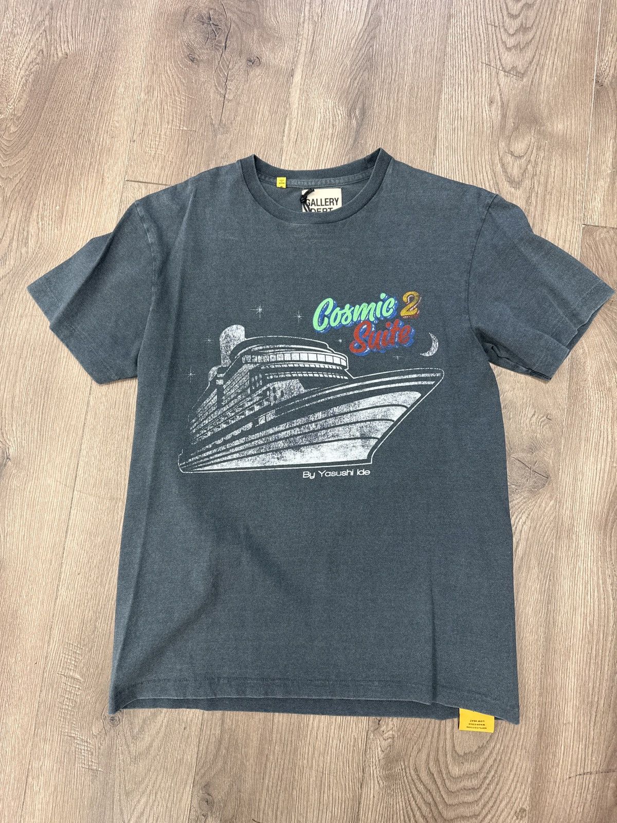 Gallery dept cosmic suite 2 t shirt black small