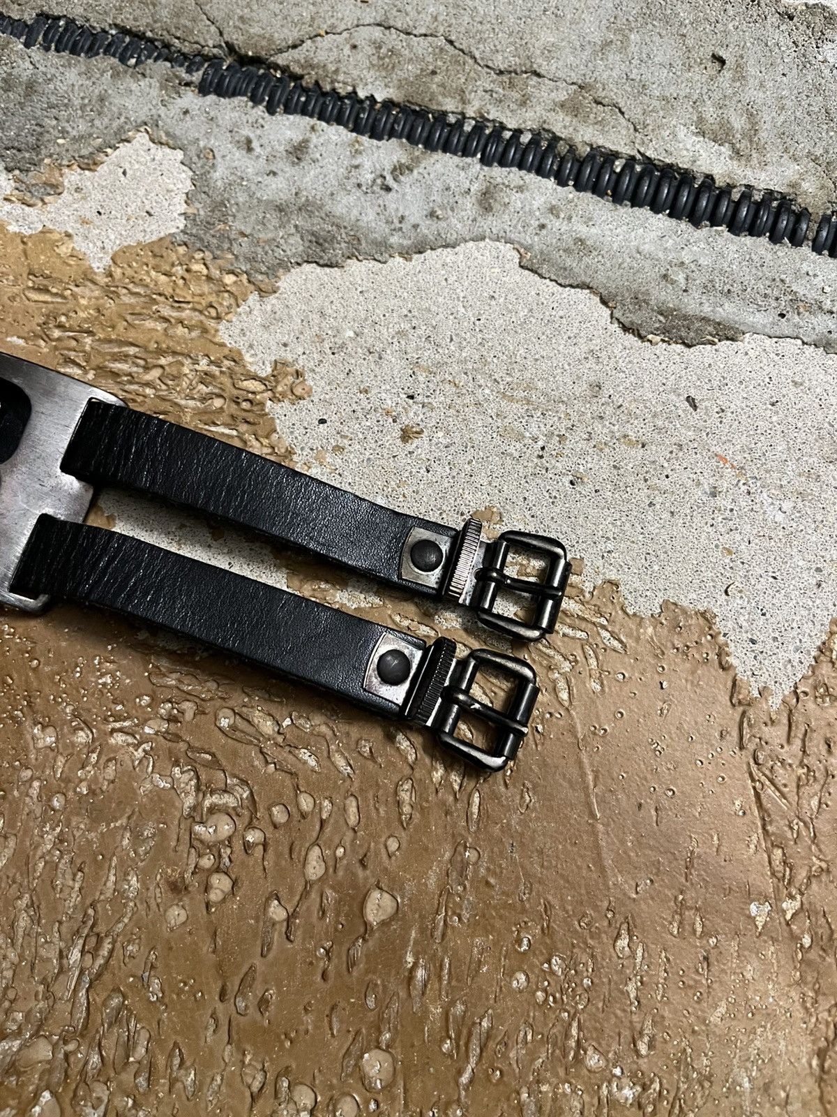 Dirk Bikkembergs Vintage Dirk Bikkembergs rare leather metal bracelet Size ONE SIZE - 3 Thumbnail