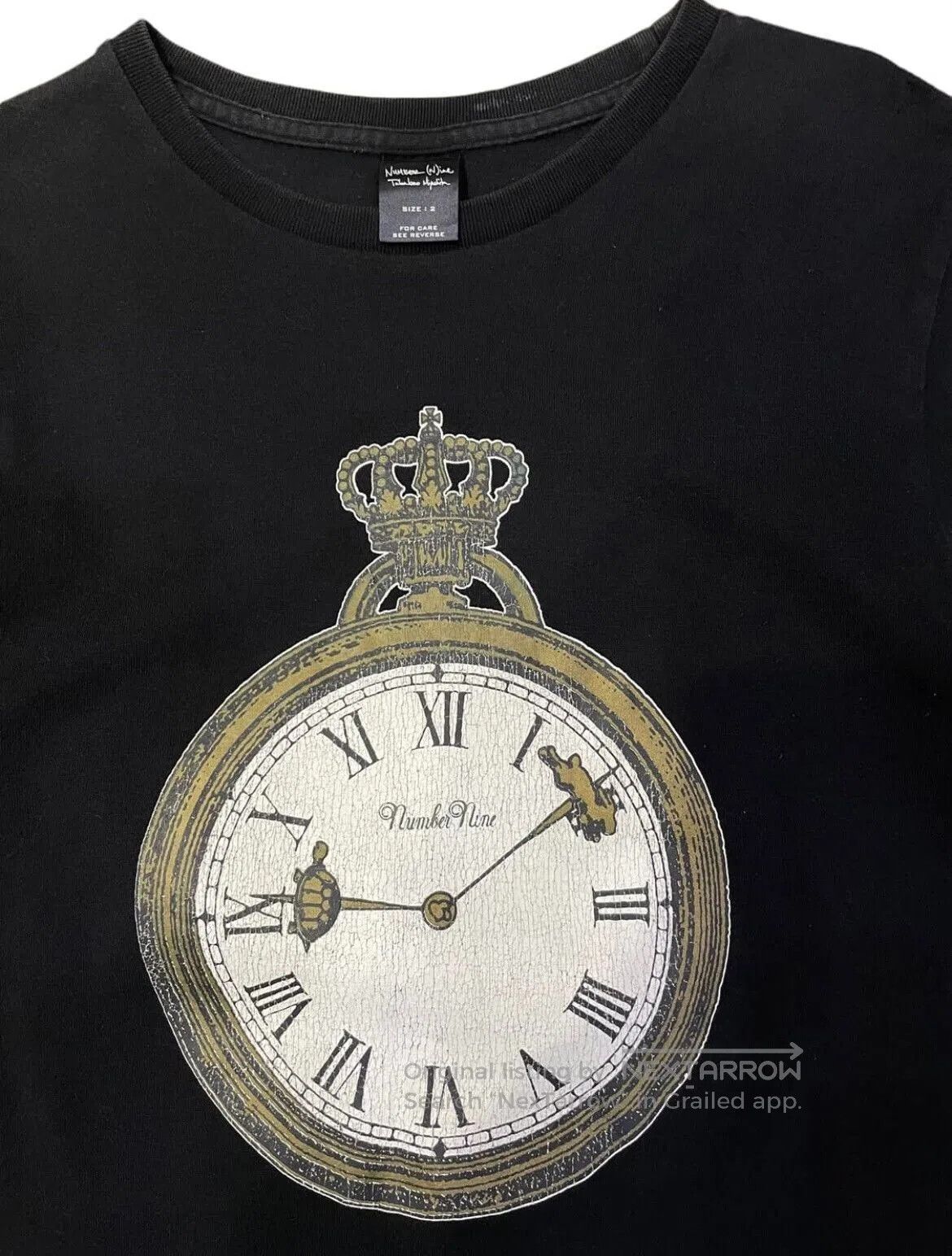 Number (N)ine Vintage Number Nine Short Sleeve T-Shirt. Size US M / EU 48-50 / 2 - 2 Thumbnail