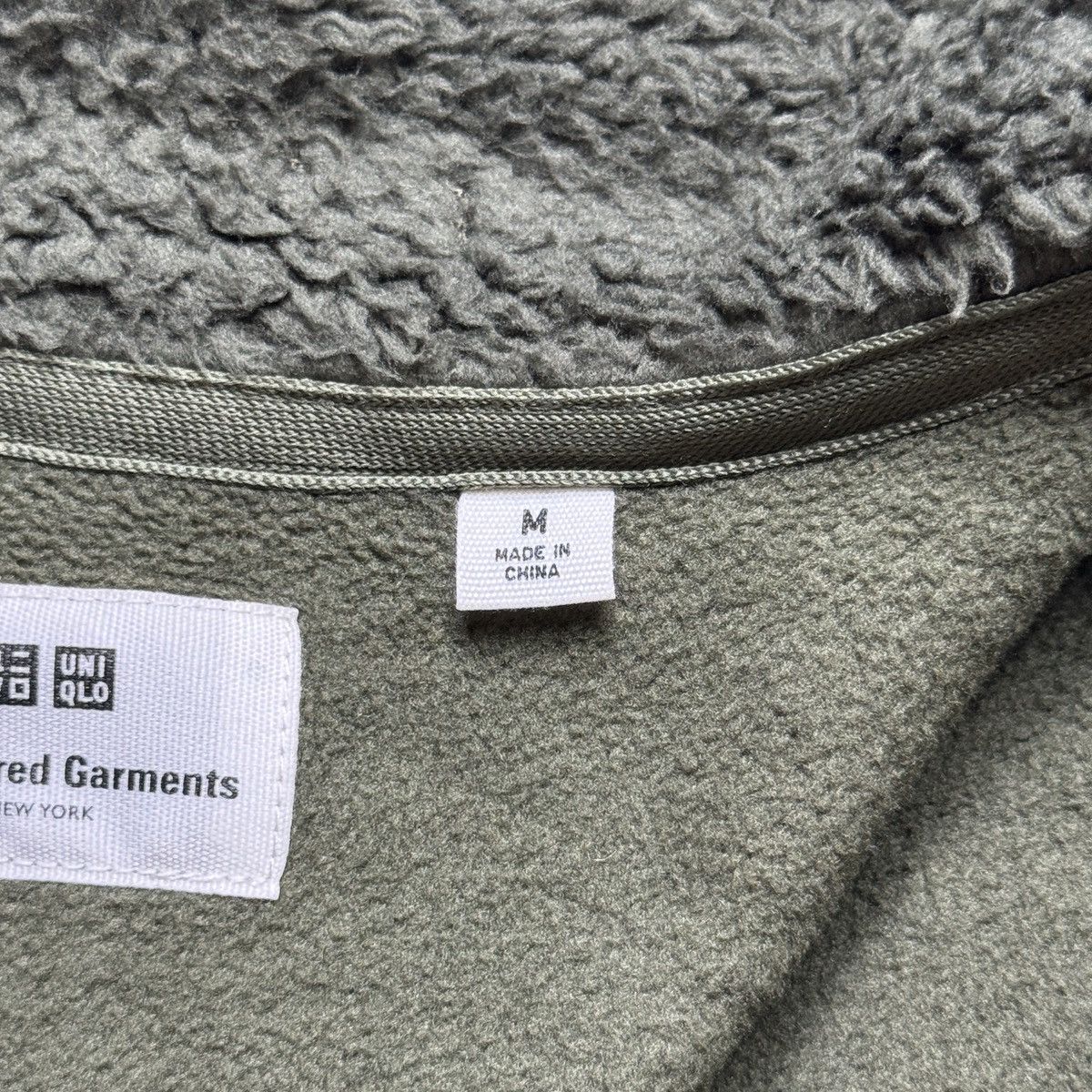 Engineered Garments × Uniqlo Uniqlo x Engineered Garments - Fleece Army Green Jacket Size US M / EU 48-50 / 2 - 10 Thumbnail