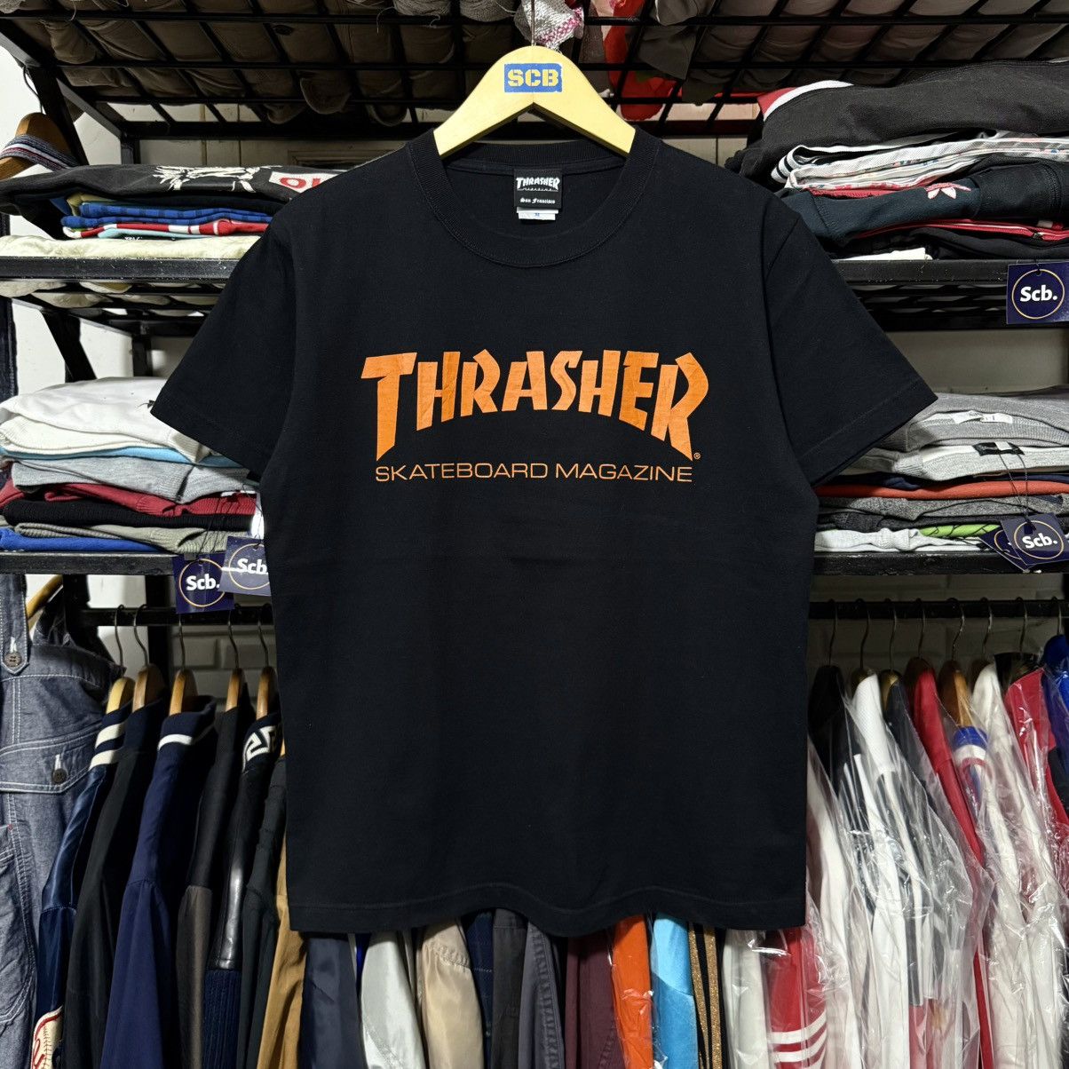 Thrasher Thrasher skate mag japan release tshirt black Size US M / EU 48-50 / 2 - 1 Thumbnail