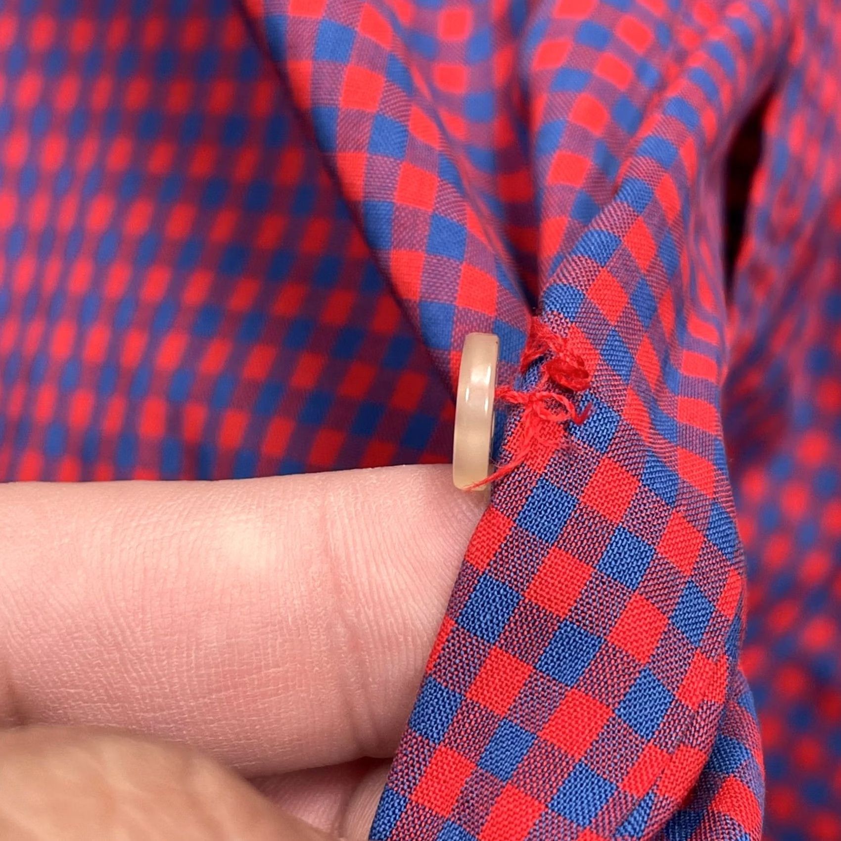 Brooks Brothers VINTAGE Brooks Brothers Shirt Mens XL Red Check Long Sleeve Button Down 60s Size US XL / EU 56 / 4 - 4 Thumbnail