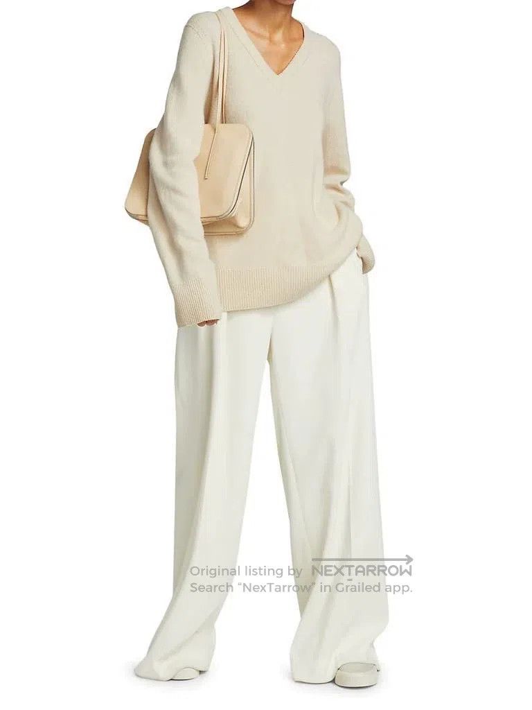 The Row The row Classic Cashmere Sweater Size L / US 10 / IT 46 - 1 Thumbnail