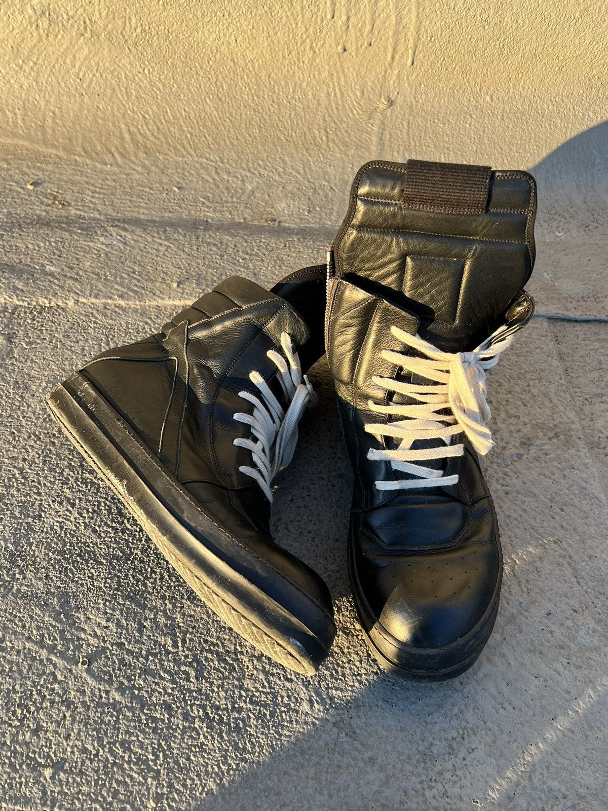 Rick Owens AW14 ‘Moody’ Rick Owens Geobaskets Size US 13 / EU 46 - 2 Thumbnail