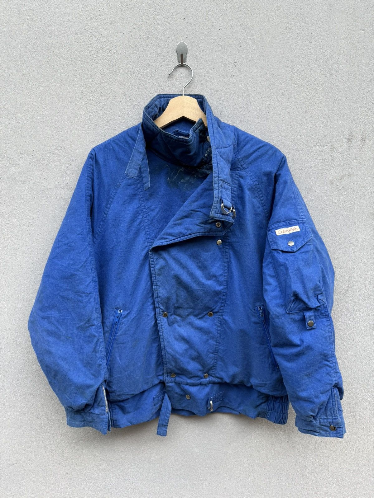 Calvin Klein Vintage RARE 80s Calvin Klein BONDAGE / Punk Jacket Size US L / EU 52-54 / 3 - 7 Thumbnail