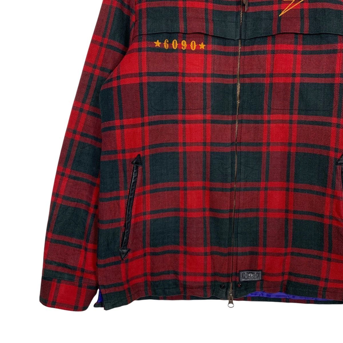 Japanese Brand ROLLING CRADLE Buffalo Check Pattern Work Jacket #2714-C122 Size US M / EU 48-50 / 2 - 3 Thumbnail