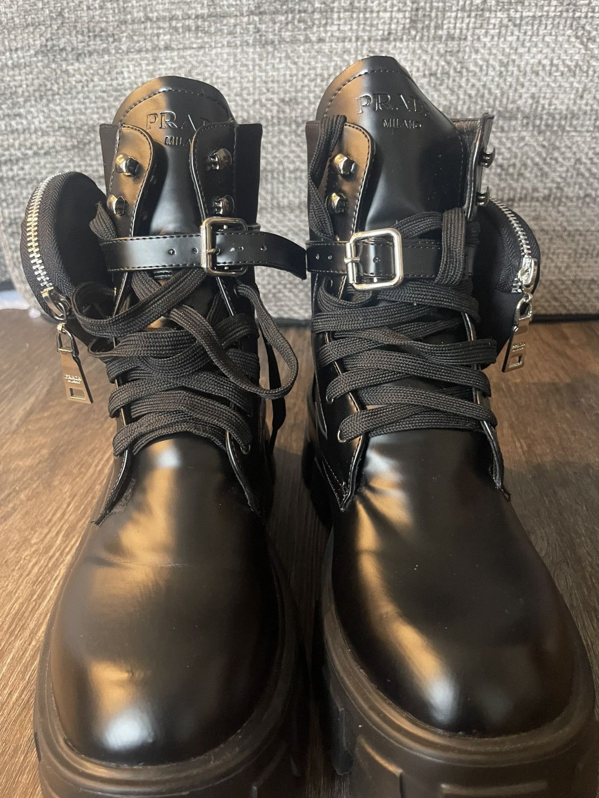 Prada Prada Bag boots Size US 10 / IT 40 - 3 Thumbnail