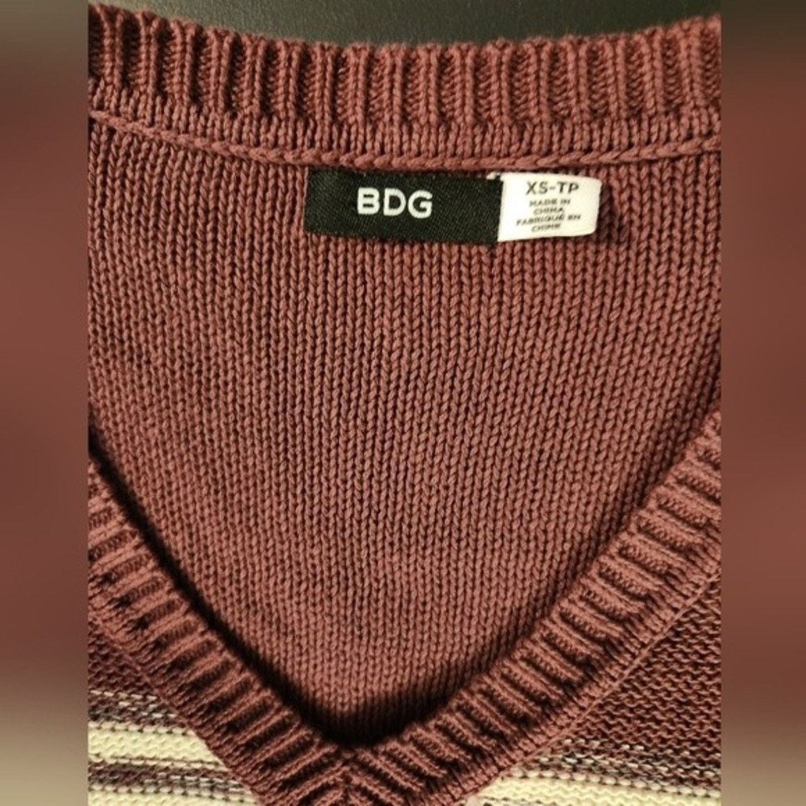 Bdg BDG Boyfriend Striped Pullover oversized sweater XS Size XS / US 0-2 / IT 36-38 - 7 Thumbnail