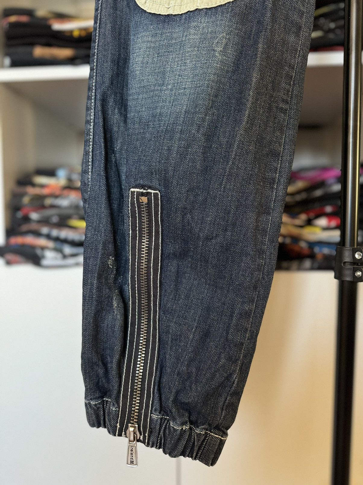 Other Ireland Multipocket Multizip Avant Garde Jeans Pants Size US 34 / EU 50 - 6 Thumbnail