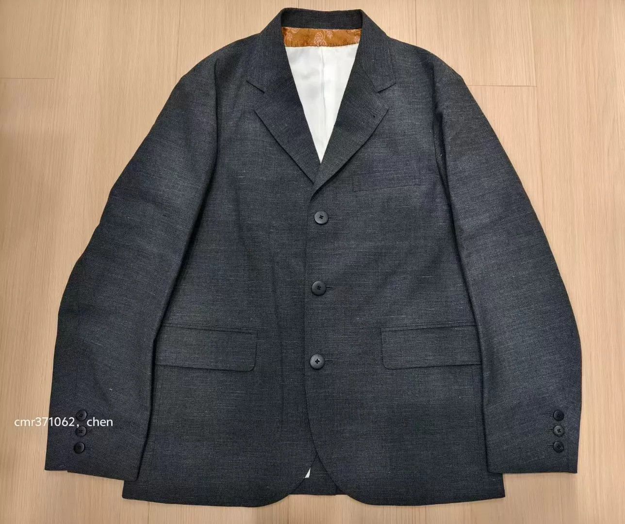 Visvim VISVIM 25SS FALKLAND BLAZER (W/L) Charcoal 1 Size US S / EU 44-46 / 1 - 1 Thumbnail