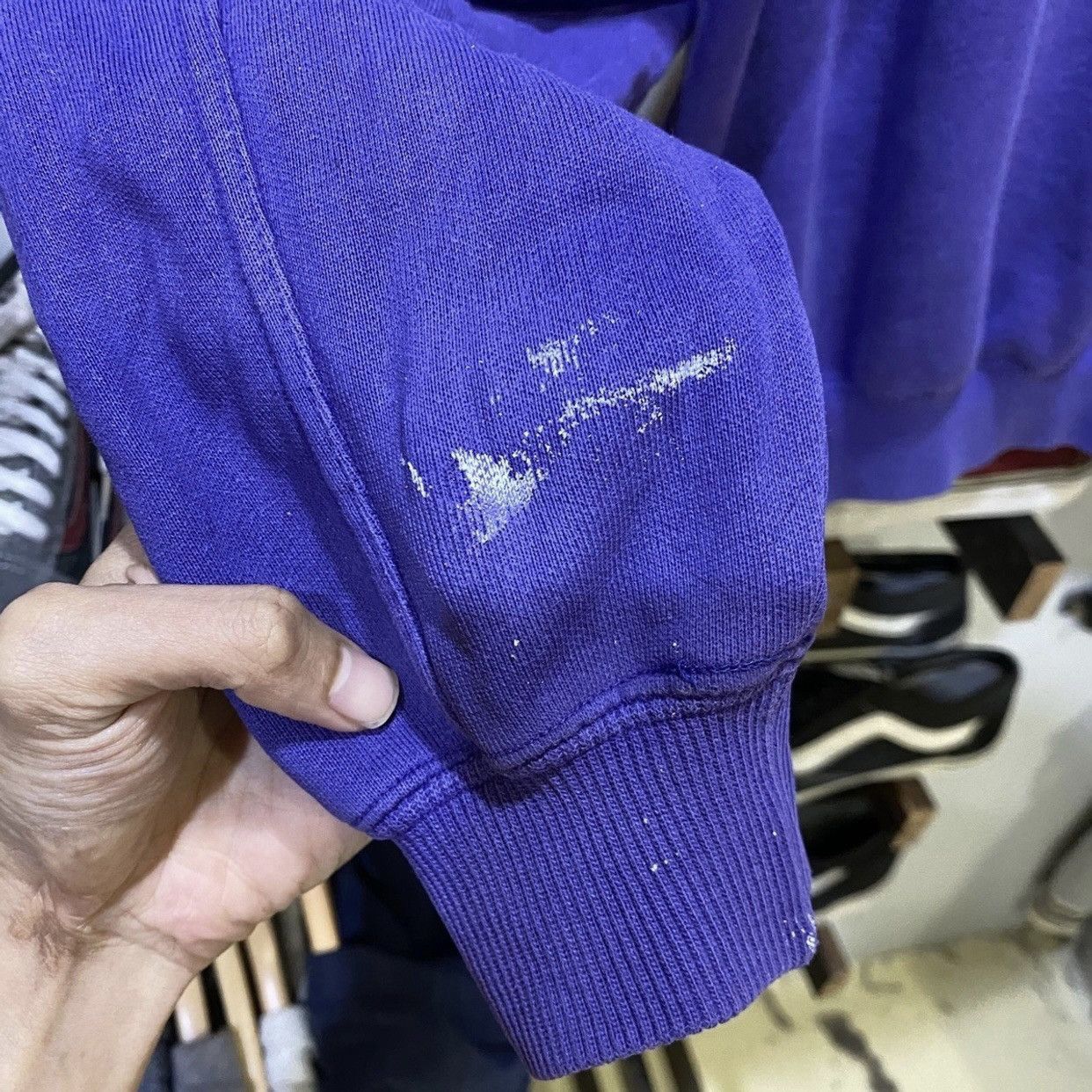 Japanese Brand × Kenzo × Vintage Vintage 90's Kenzo Golf Sweatshirt Purple Embroidered Size US L / EU 52-54 / 3 - 5 Thumbnail