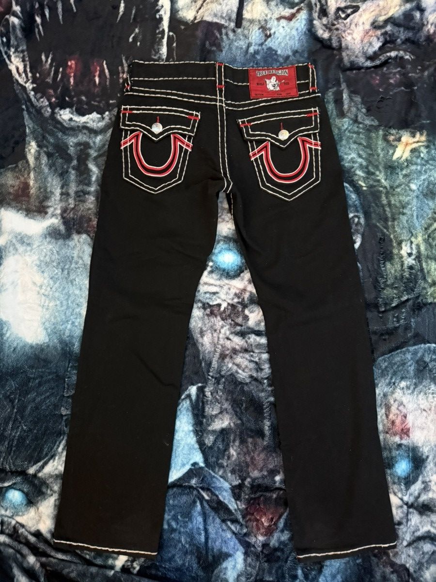 True Religion black true religion jeans Size US 32 / EU 48 - 2 Thumbnail