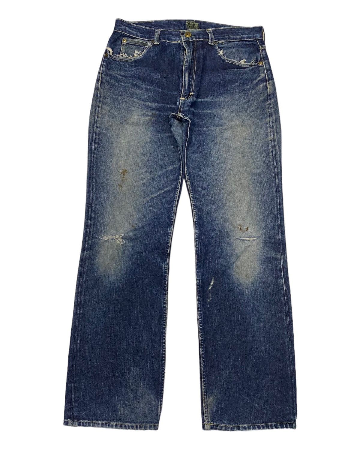 Vintage Denime Distressed Denim Jeans