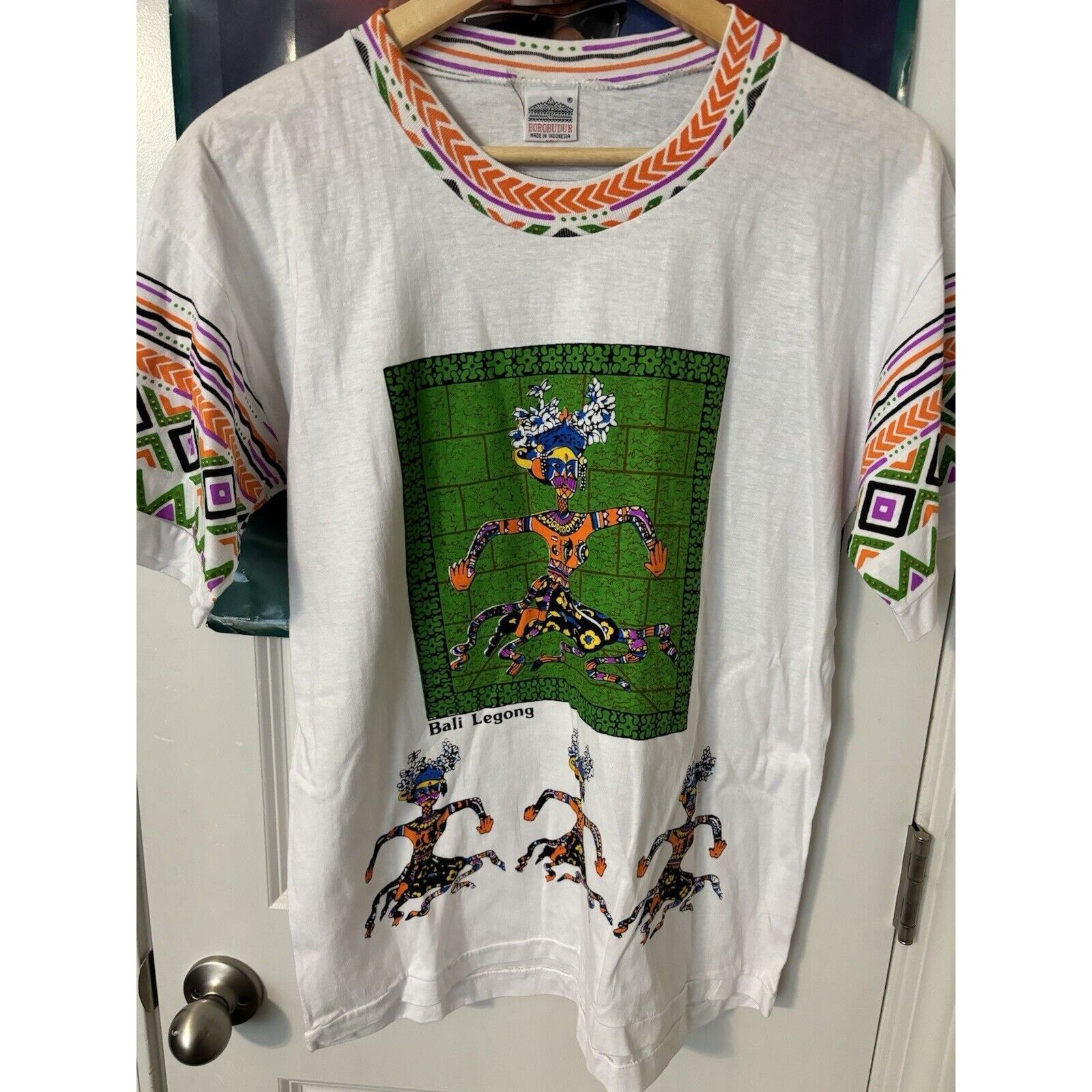 Other Vintage BAli Legong single stitched collared white shirt Size US M / EU 48-50 / 2 - 2 Thumbnail
